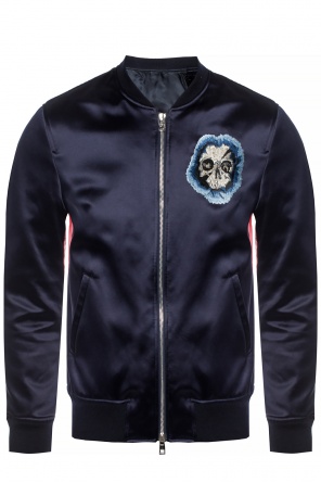 Skull motif bomber jacket, zdjęcie 1 Skull motif bomber jacket od Alexander McQueen